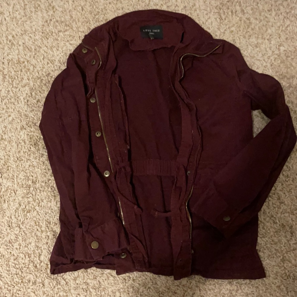 Red jacket